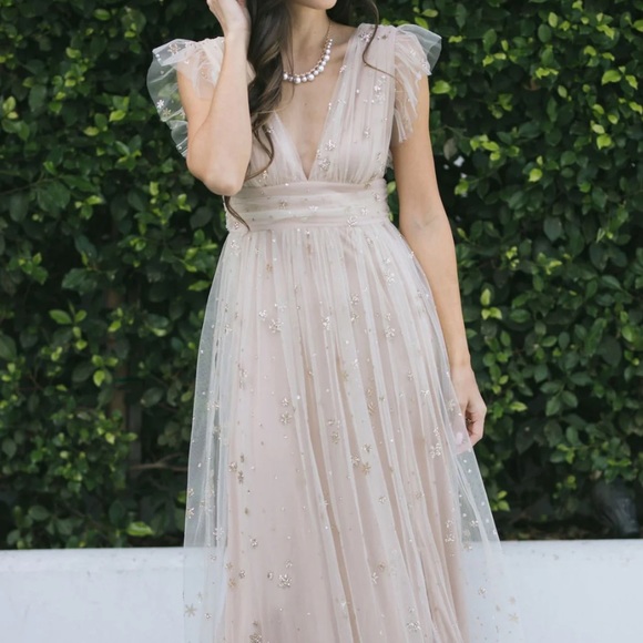 Morning Lavender Dresses & Skirts - Morning Lavender Wendy Tulle Maxi Dress (M)